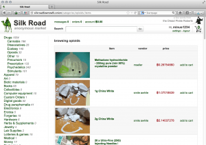Silk Road - торговая площадка в даркнете